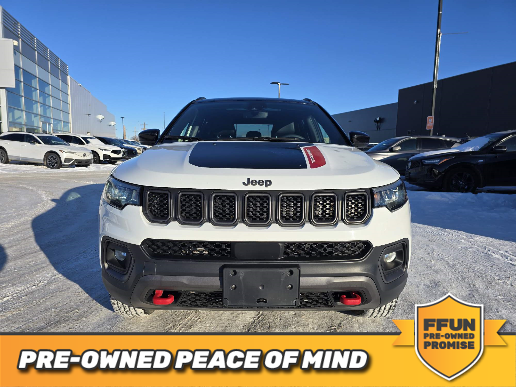 used 2023 Jeep Compass car, priced at $35,876