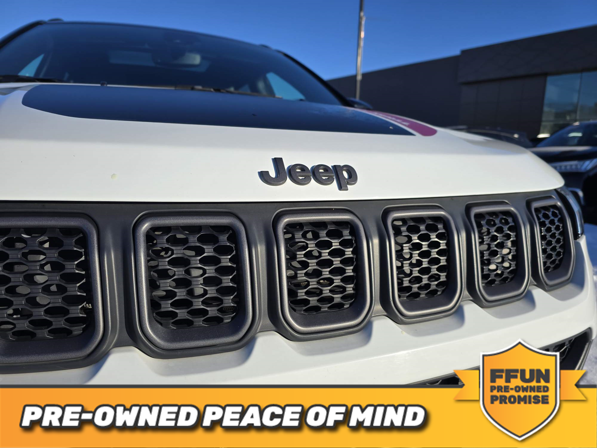 used 2023 Jeep Compass car, priced at $35,876