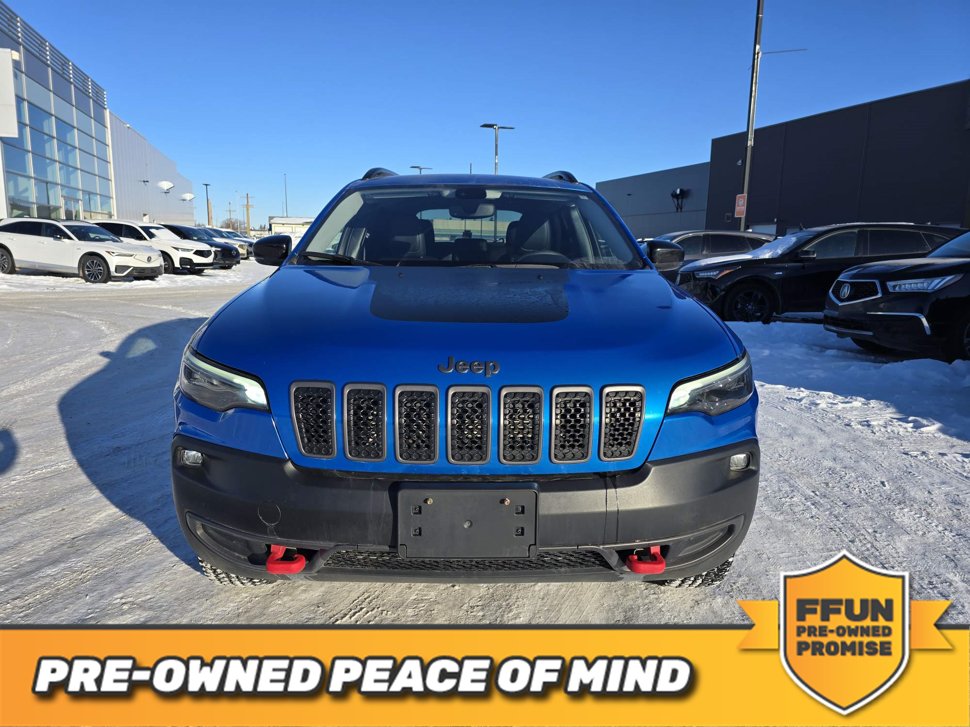 used 2022 Jeep Cherokee car, priced at $34,204