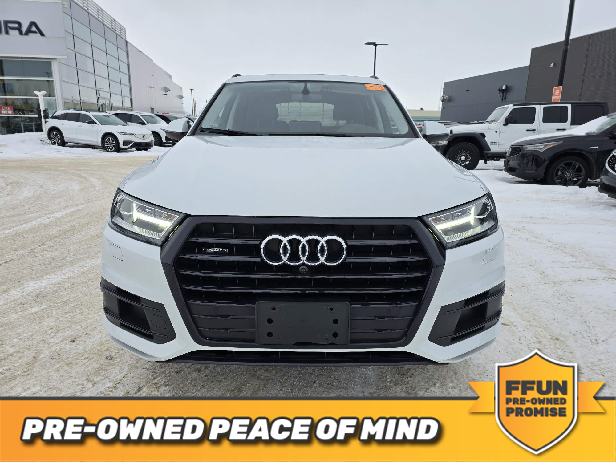 used 2018 Audi Q7 car, priced at $29,999