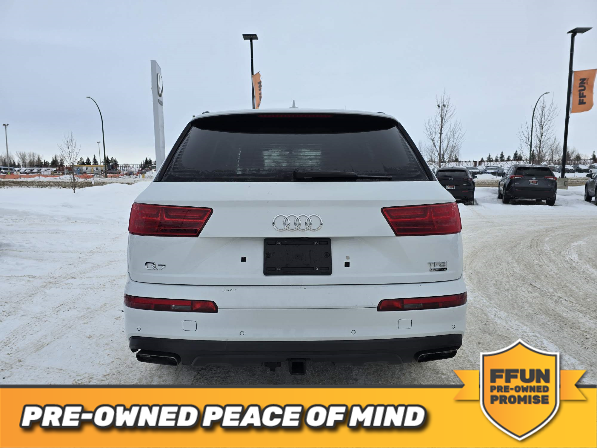 used 2018 Audi Q7 car, priced at $29,999