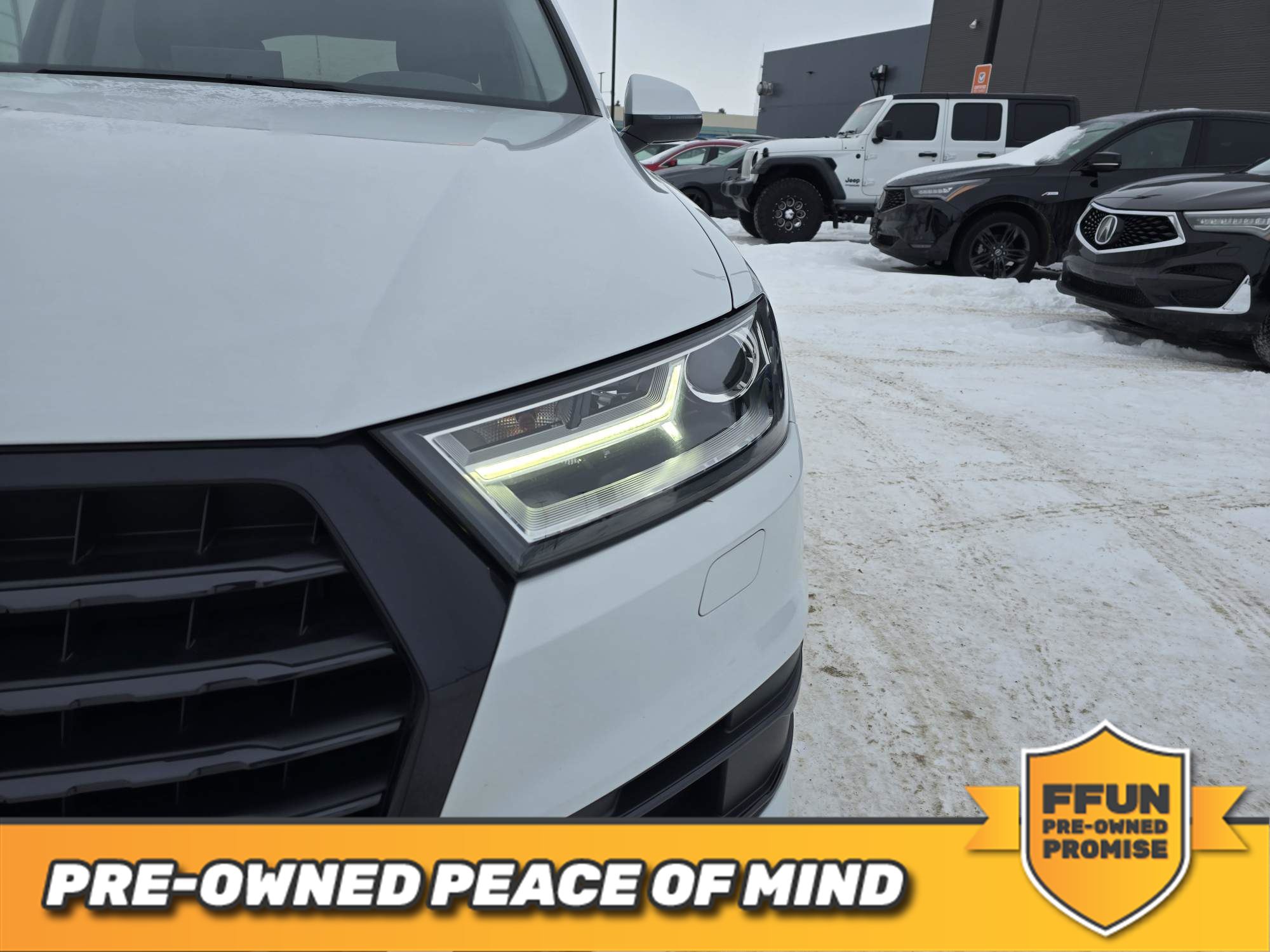 used 2018 Audi Q7 car, priced at $29,999