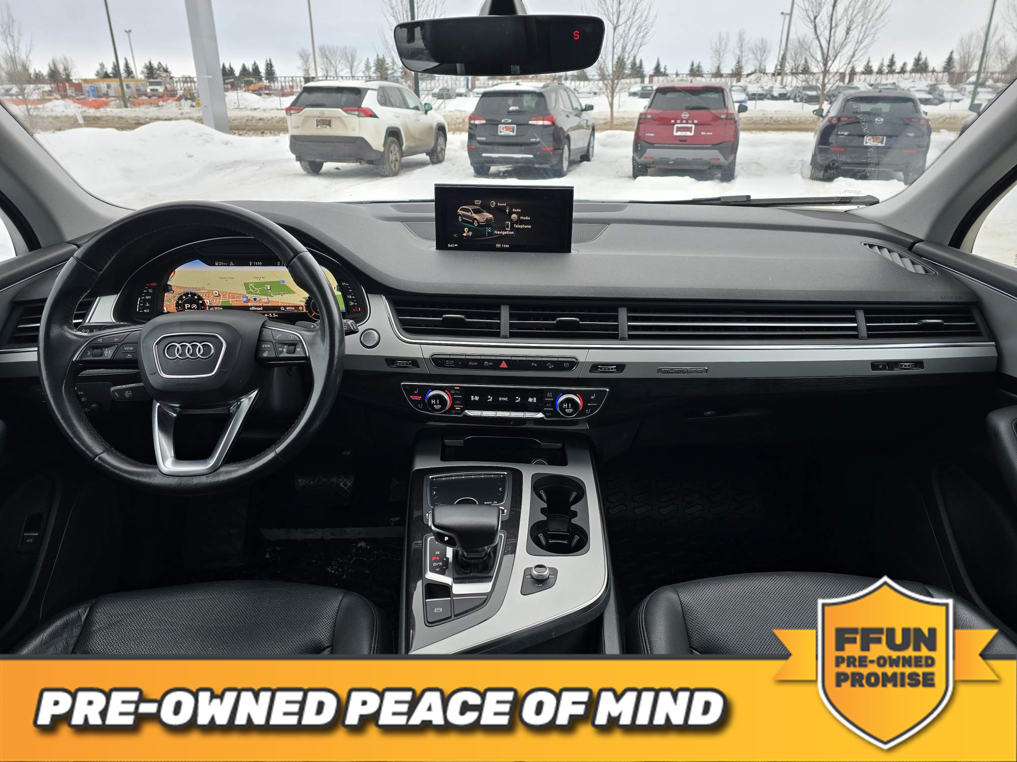 used 2018 Audi Q7 car, priced at $29,999