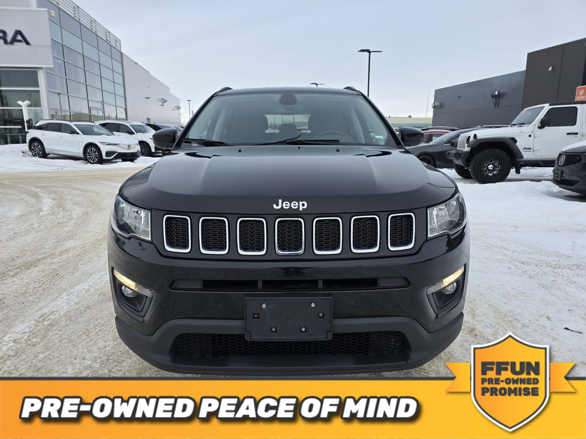 used 2021 Jeep Compass car, priced at $26,963