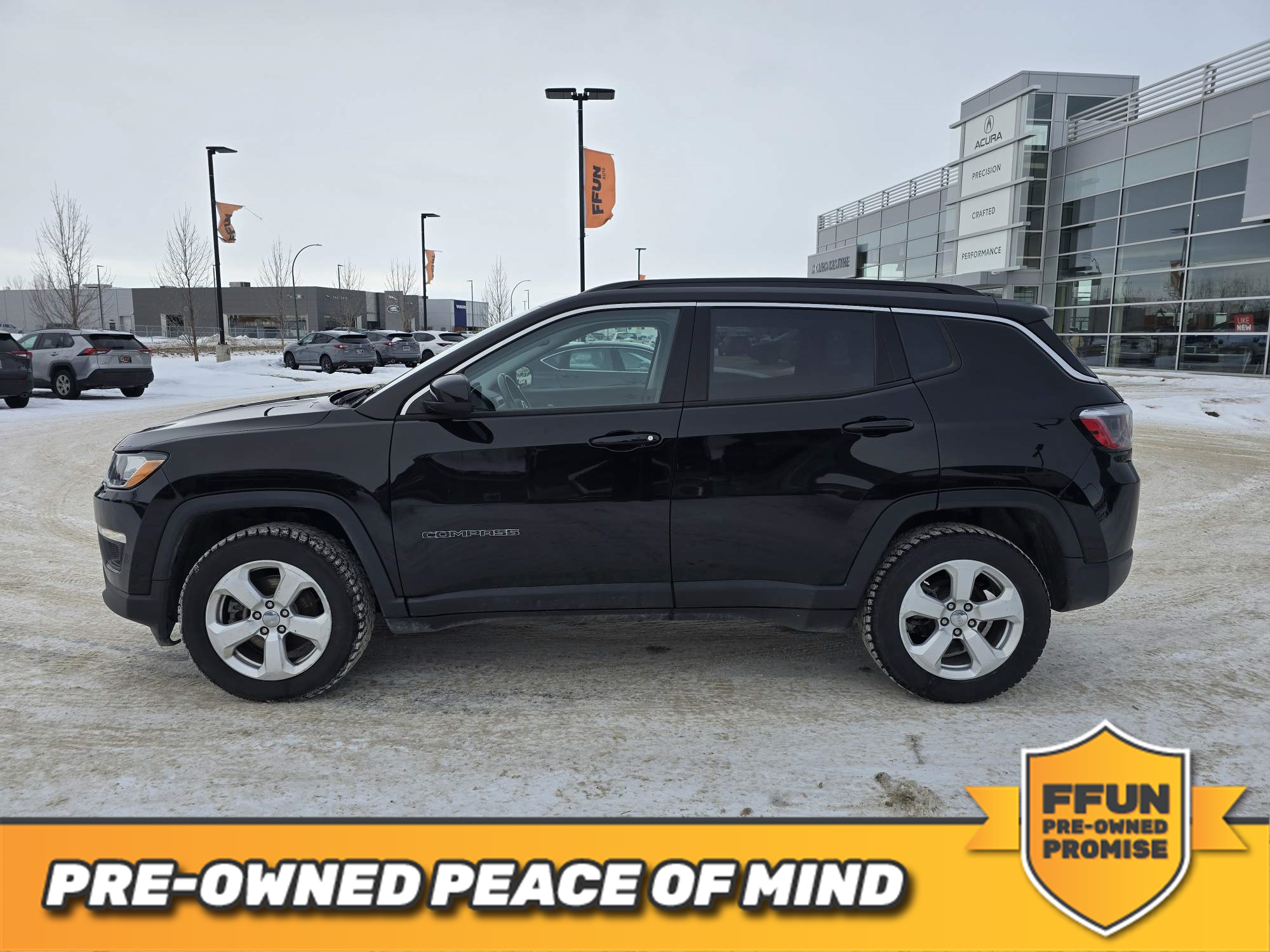 used 2021 Jeep Compass car, priced at $26,963