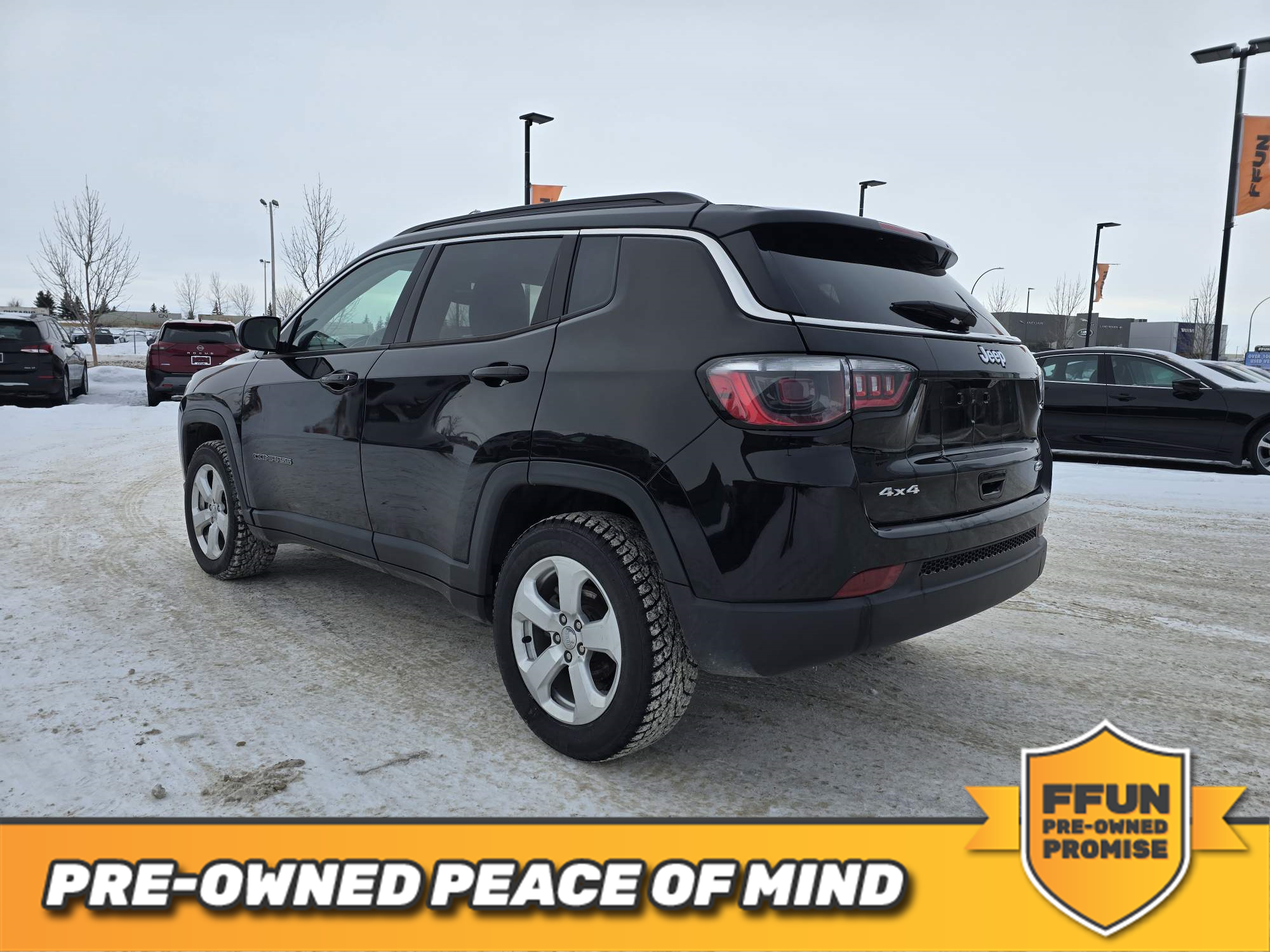 used 2021 Jeep Compass car, priced at $26,963