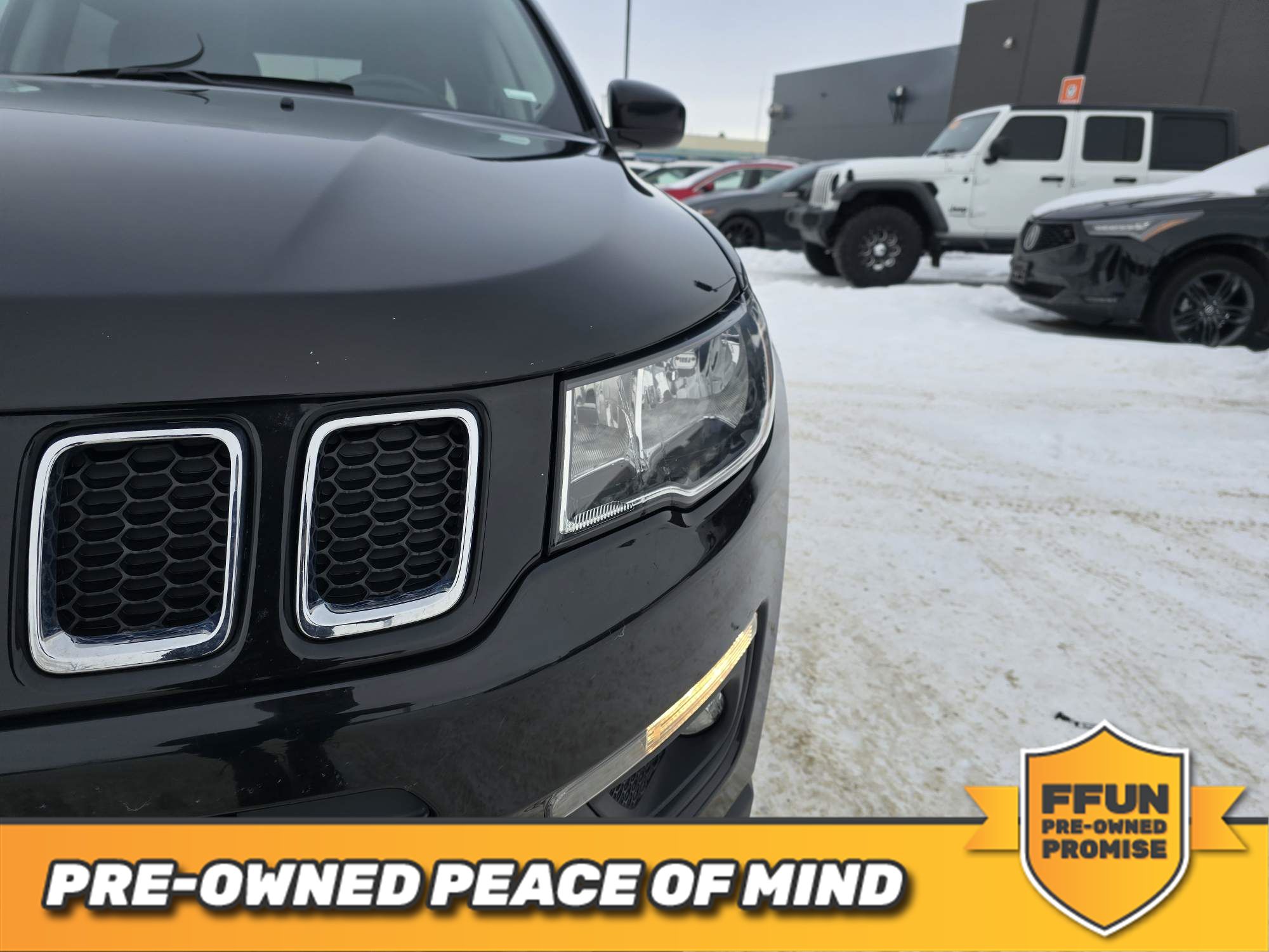 used 2021 Jeep Compass car, priced at $26,963