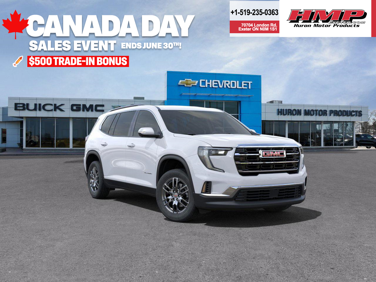 new 2025 GMC Acadia car, priced at $56,593
