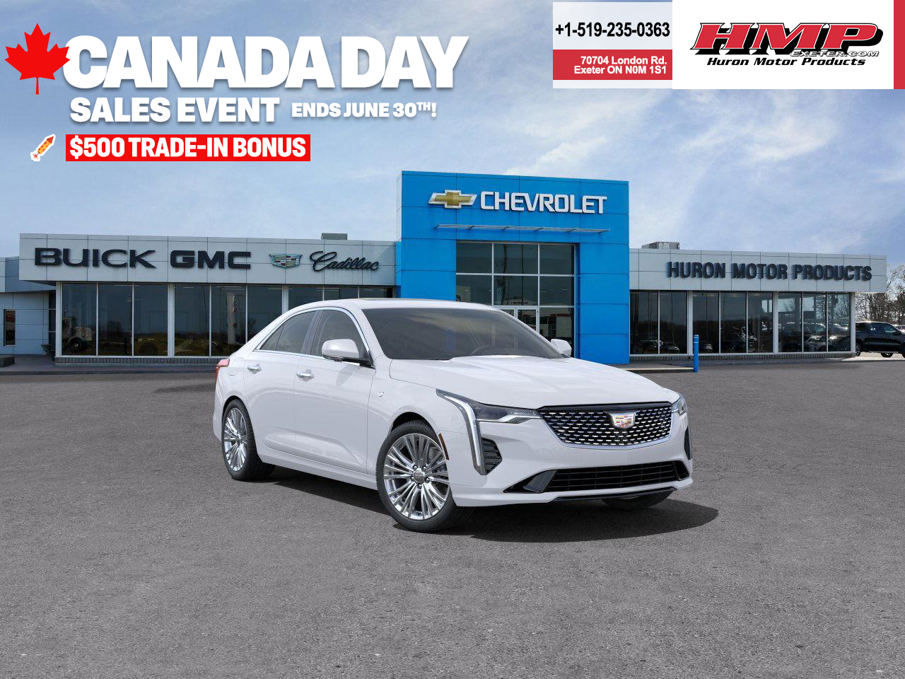new 2025 Cadillac CT4 car, priced at $54,118