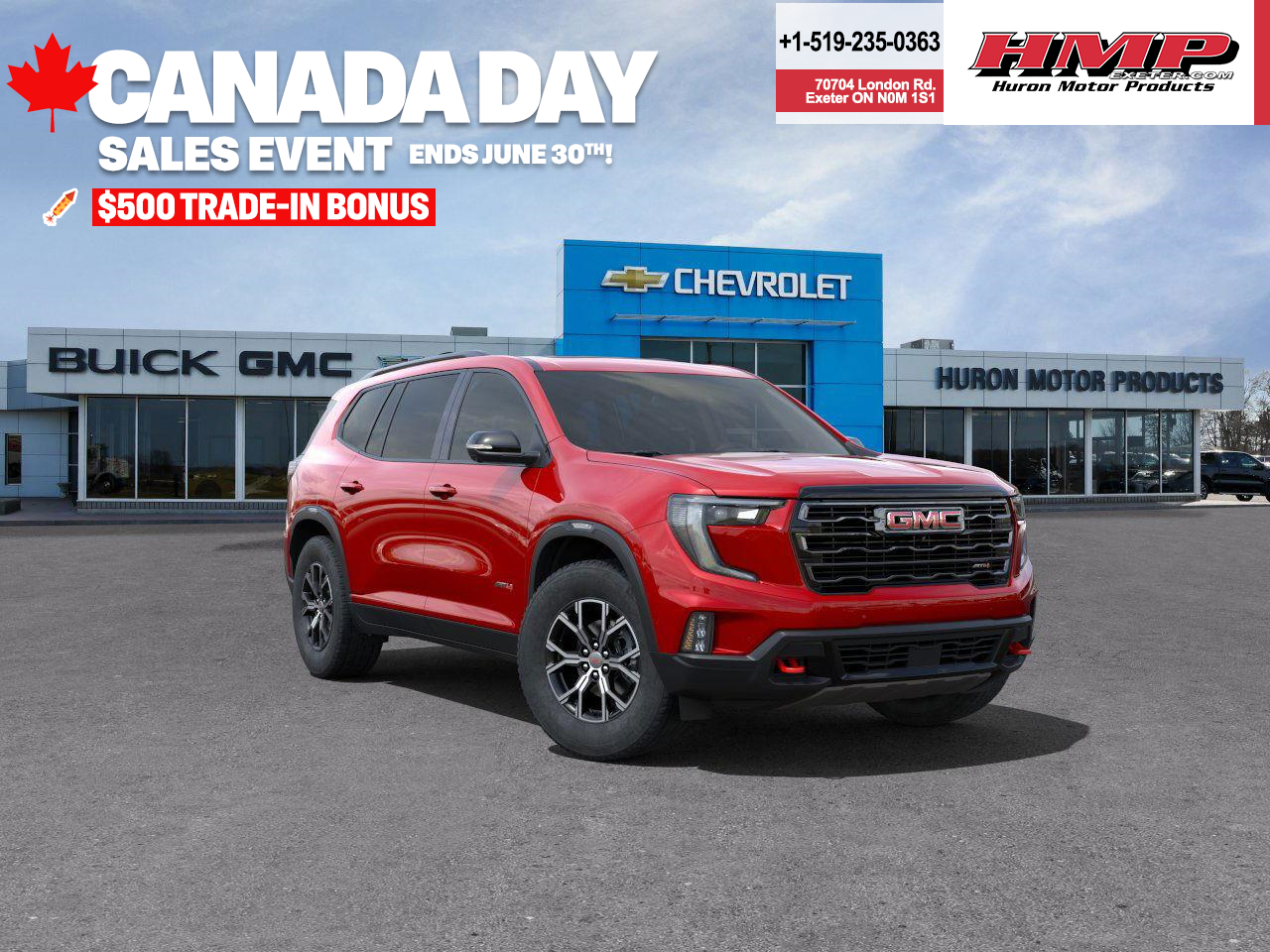 new 2025 GMC Acadia car, priced at $68,033