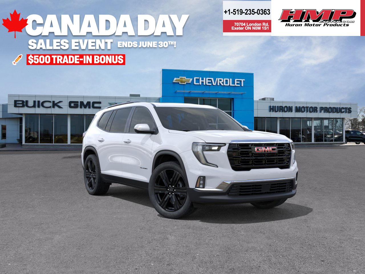 new 2025 GMC Acadia car, priced at $66,027
