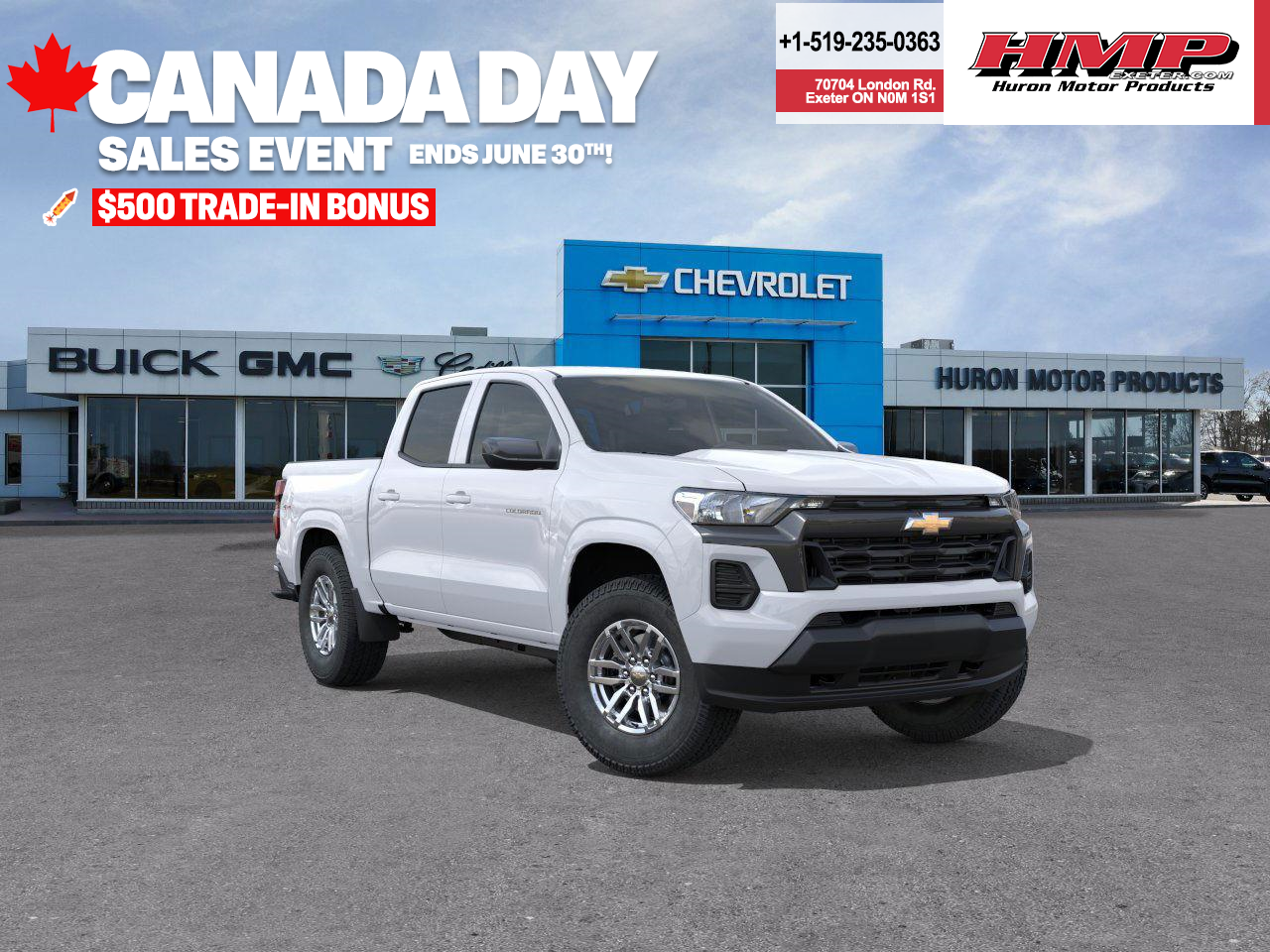 new 2025 Chevrolet Colorado car, priced at $52,548
