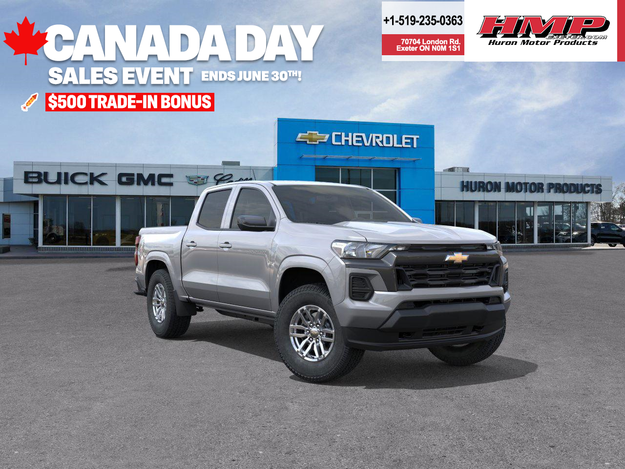 new 2025 Chevrolet Colorado car, priced at $52,548