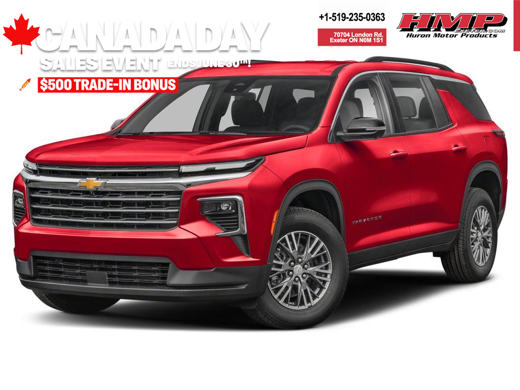 new 2025 Chevrolet Traverse car, priced at $57,123