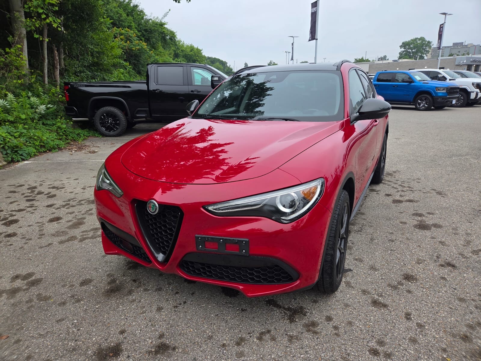 used 2020 Alfa Romeo Stelvio car, priced at $30,927