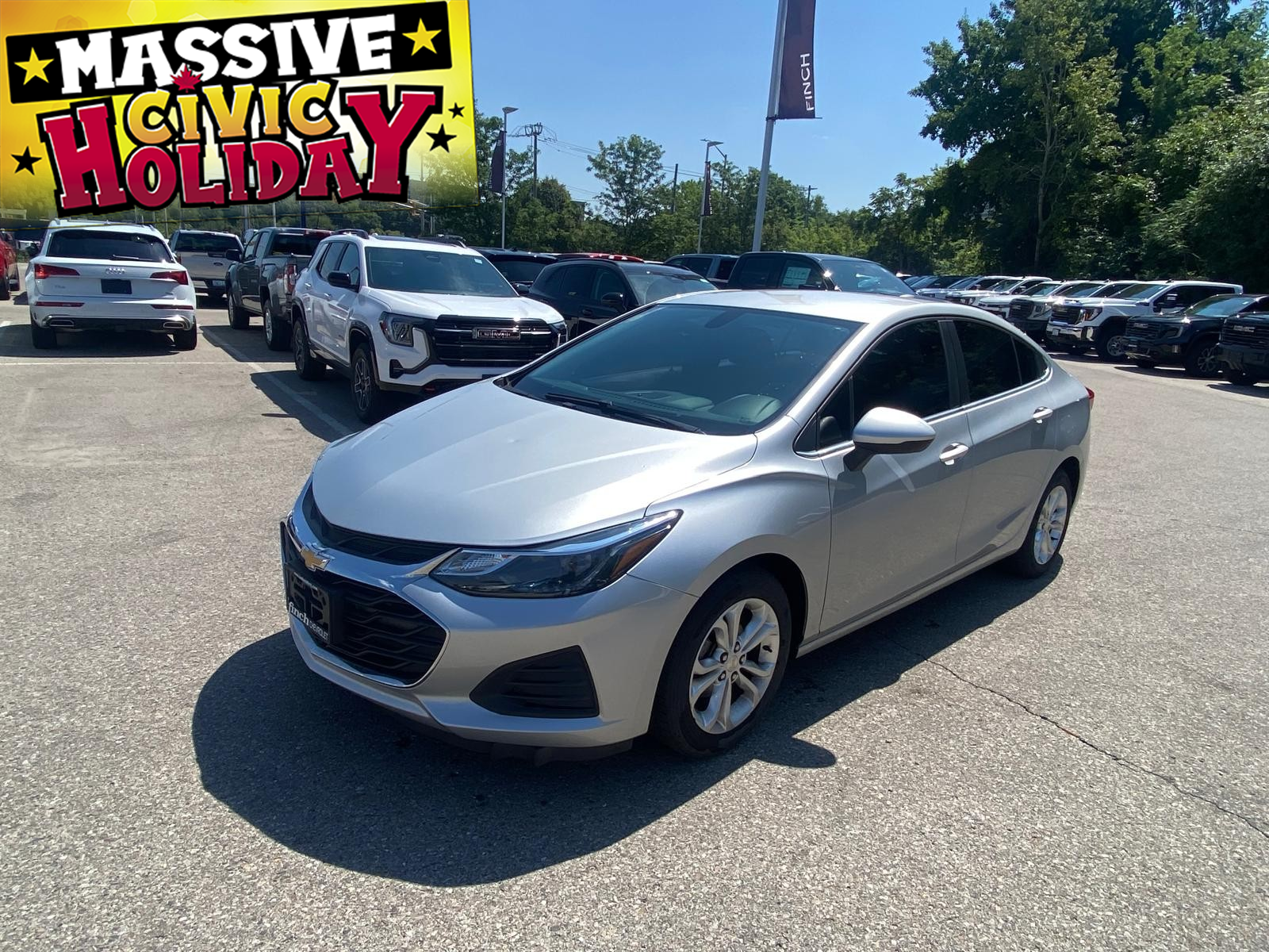 used 2019 Chevrolet Cruze car, priced at $16,859