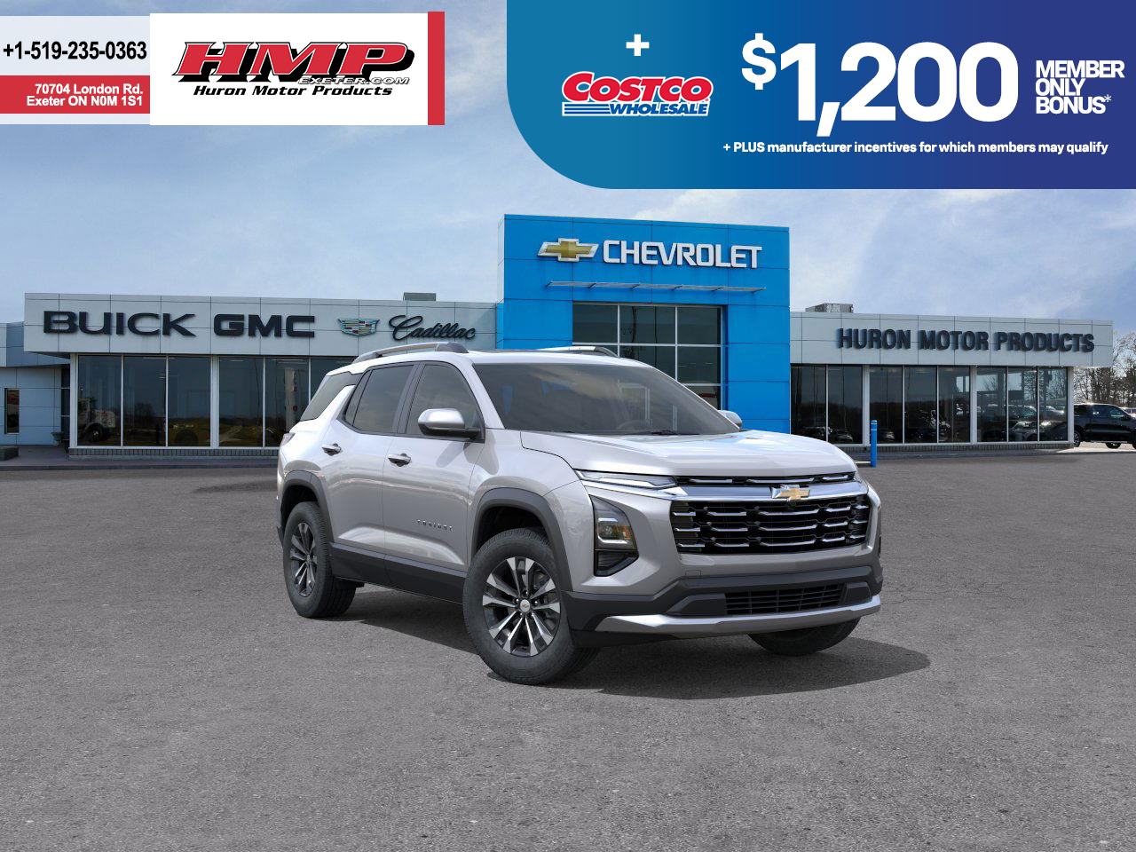 new 2026 Chevrolet Equinox car, priced at $43,607