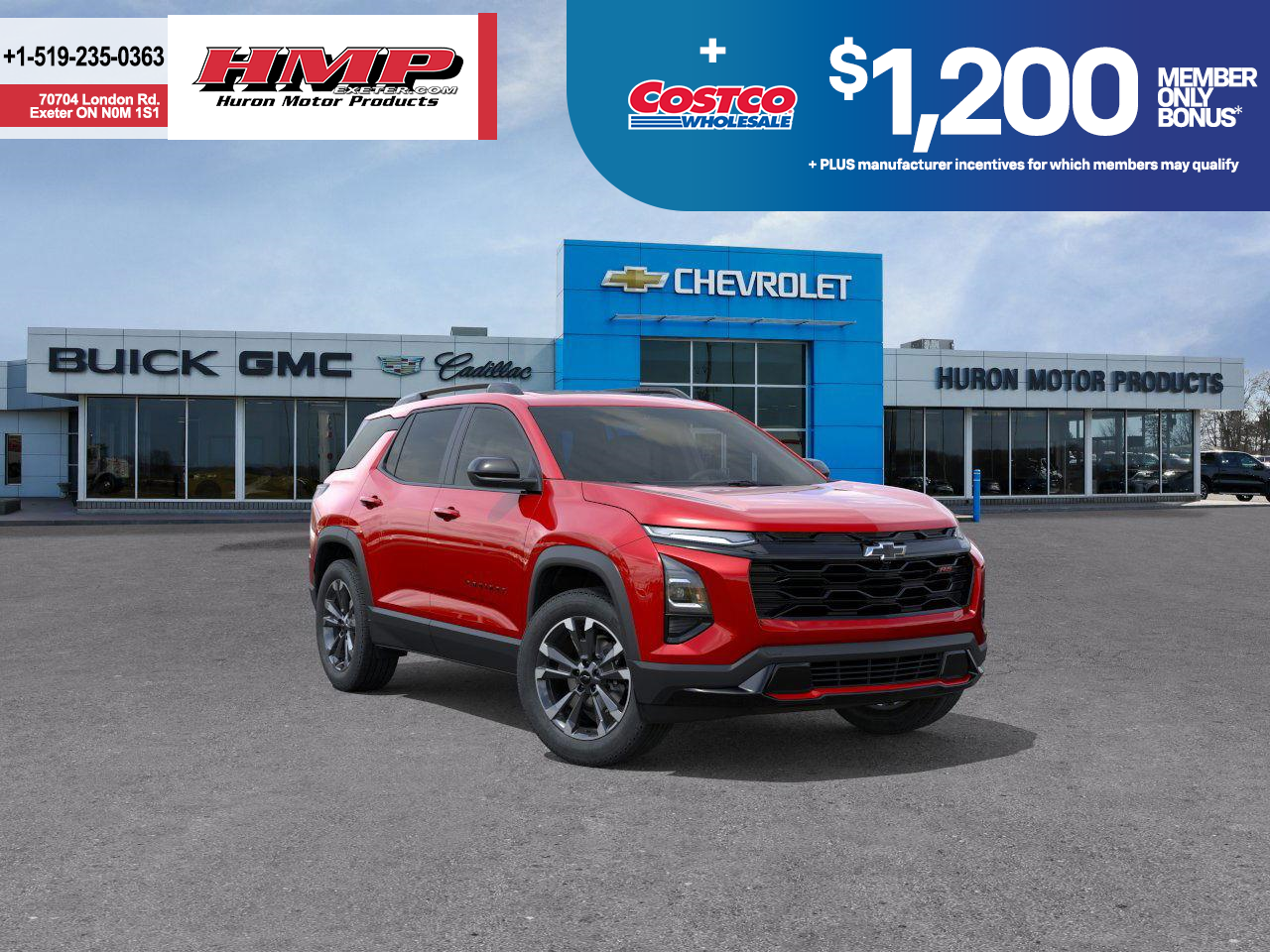 new 2026 Chevrolet Equinox car, priced at $47,693