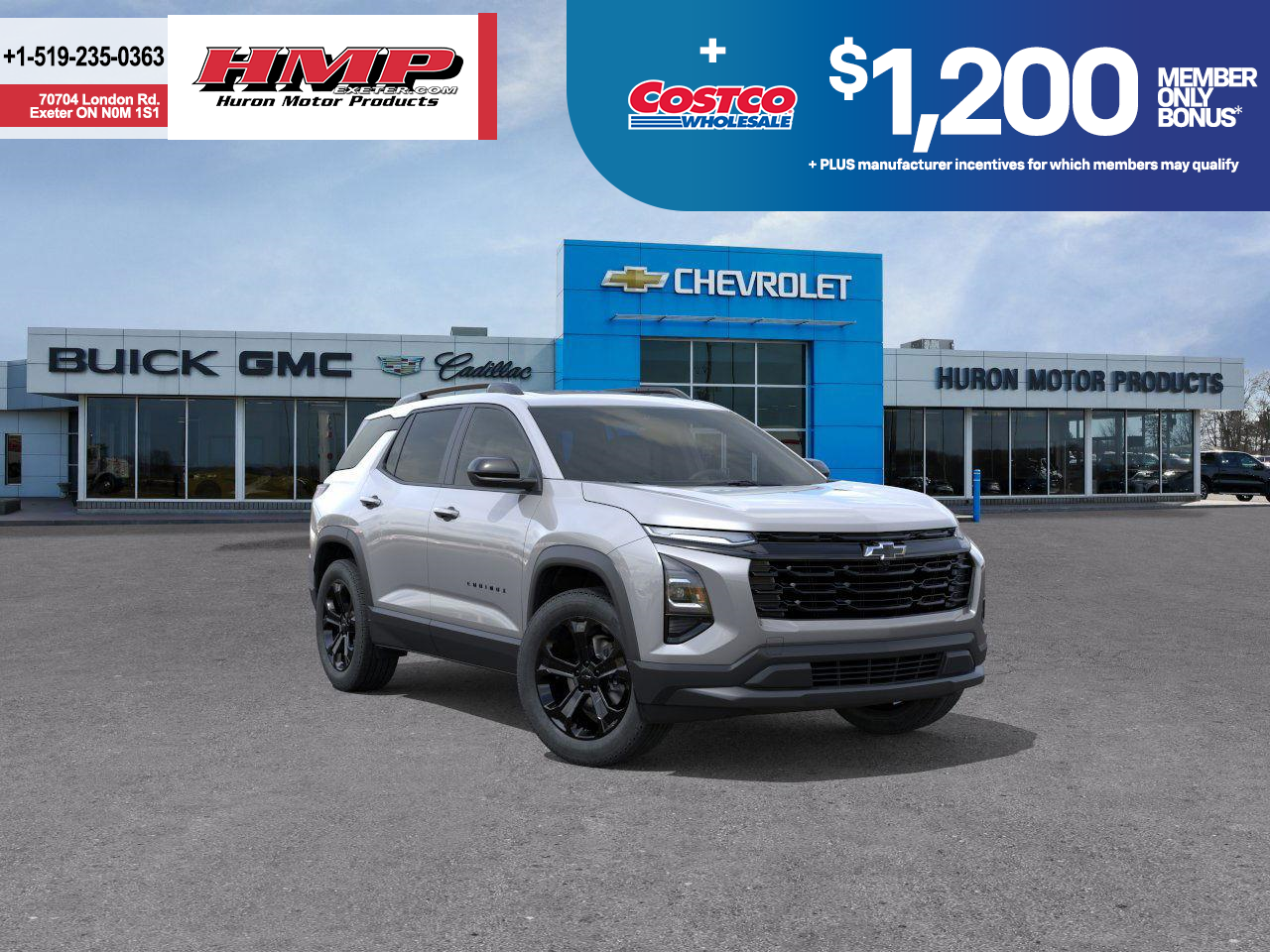new 2026 Chevrolet Equinox car, priced at $44,757