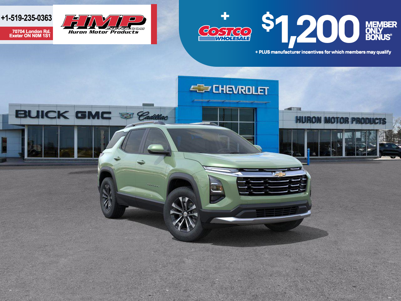 new 2026 Chevrolet Equinox car, priced at $44,102