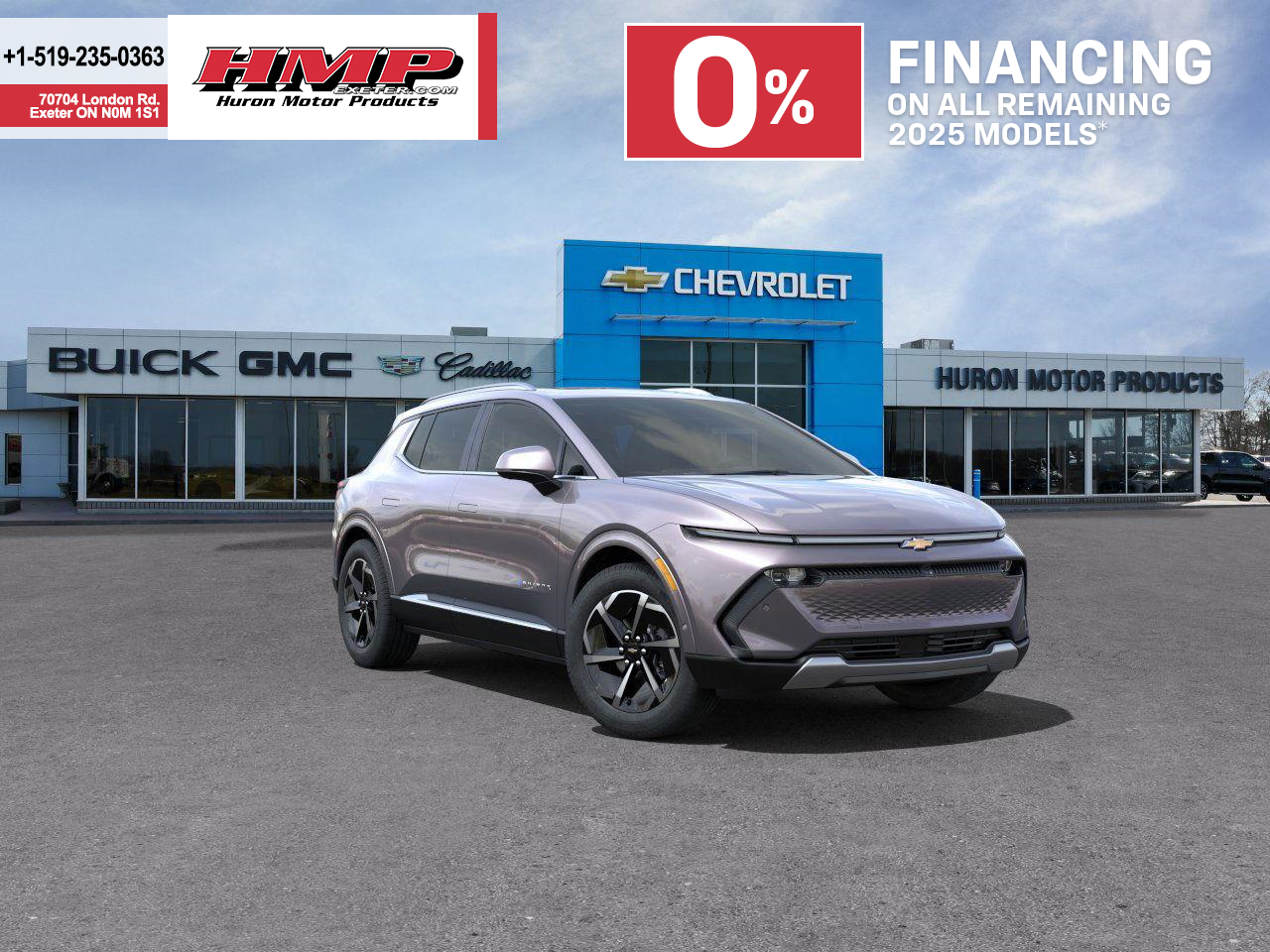 new 2025 Chevrolet Equinox EV car, priced at $54,693