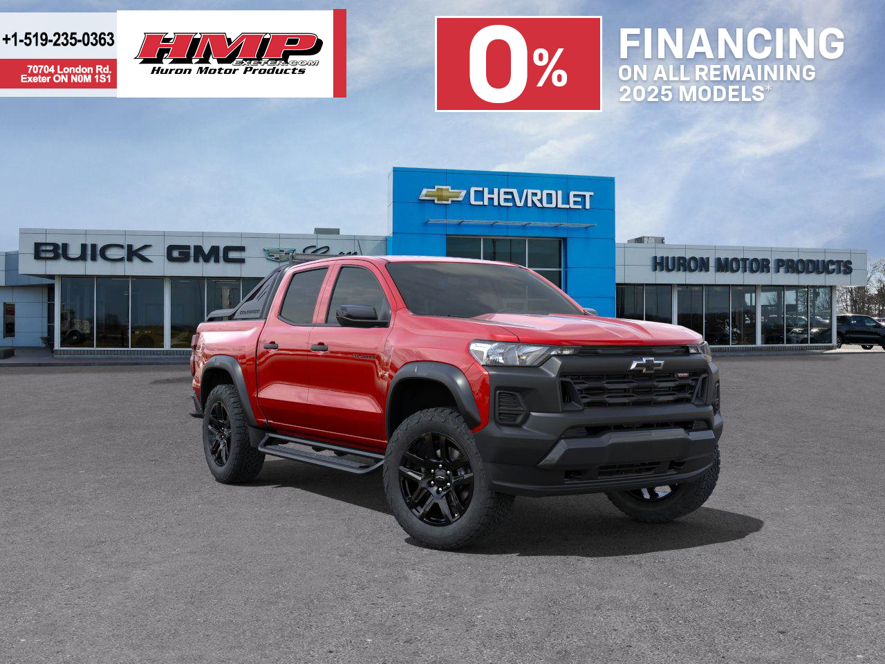 new 2025 Chevrolet Colorado car, priced at $60,893