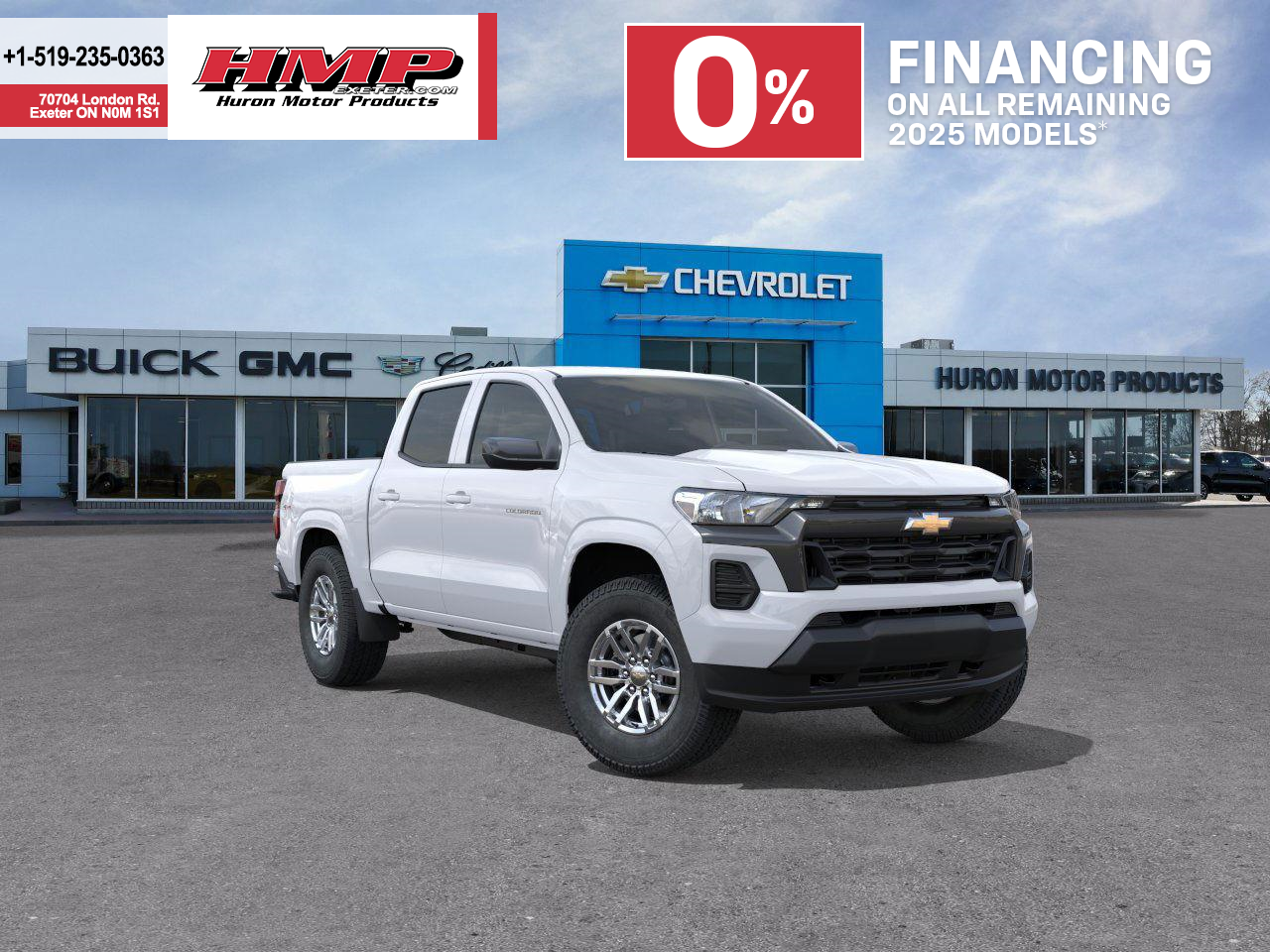 new 2025 Chevrolet Colorado car, priced at $52,548