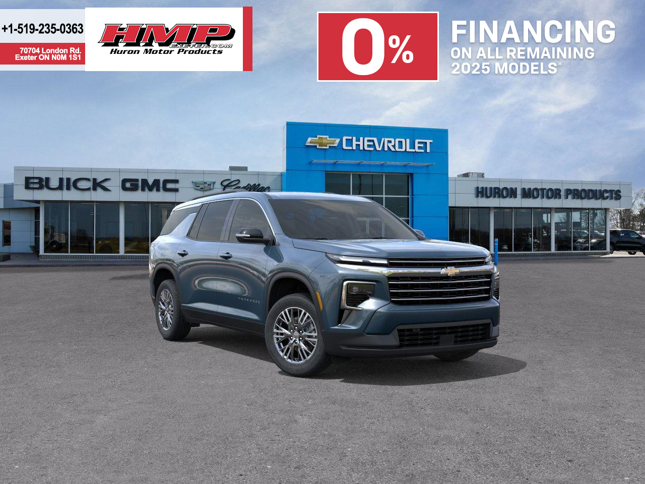 new 2025 Chevrolet Traverse car, priced at $56,658