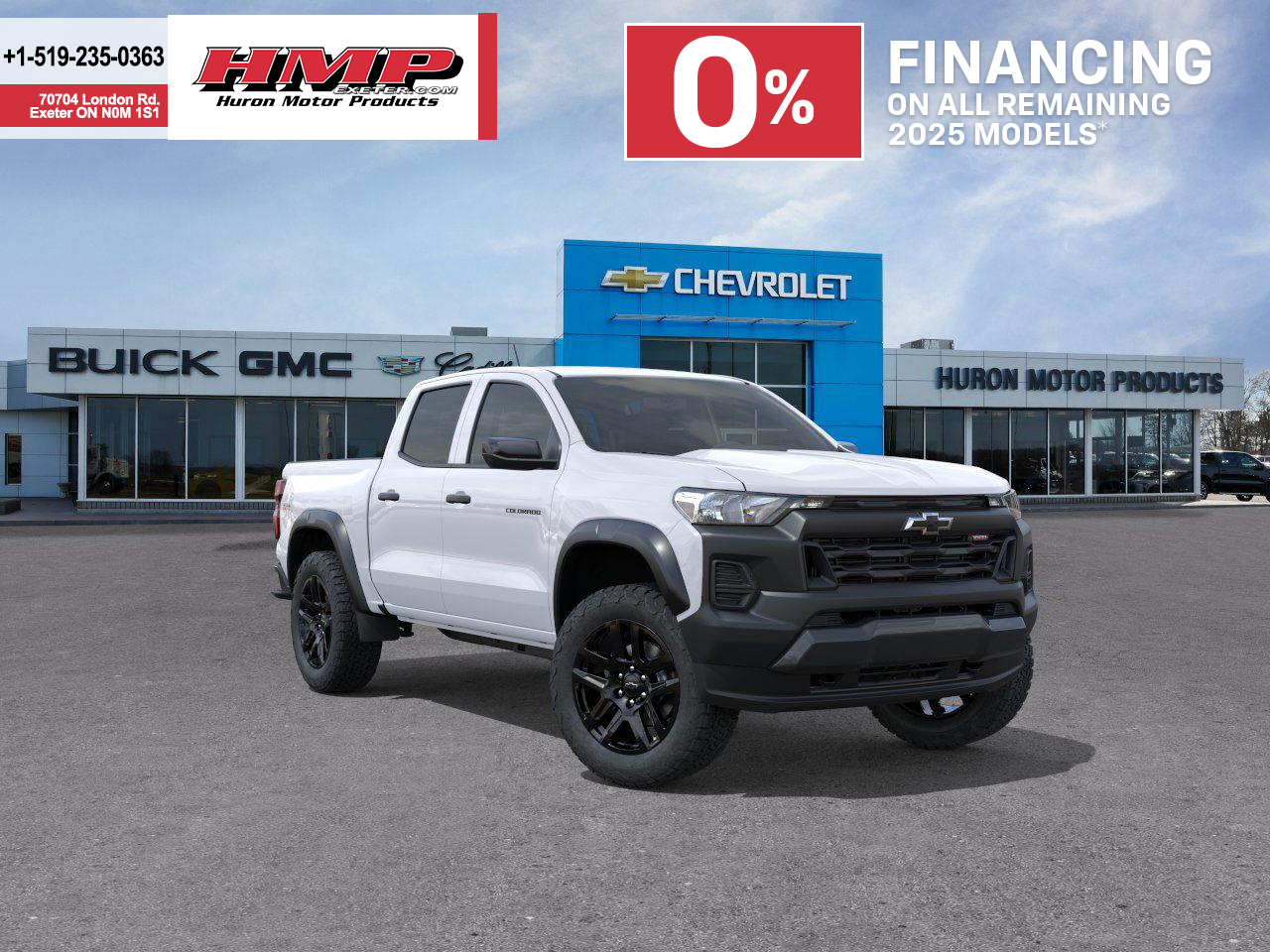 new 2025 Chevrolet Colorado car, priced at $55,747