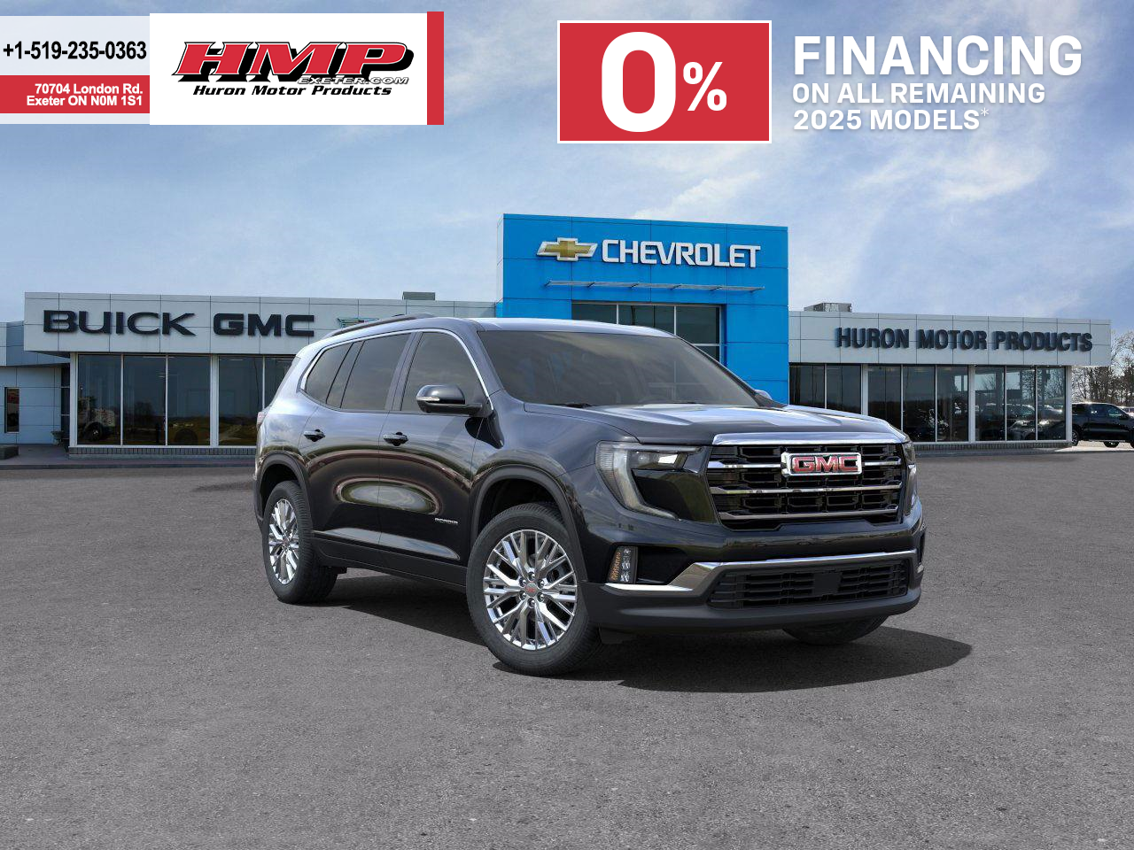 new 2025 GMC Acadia car, priced at $60,483