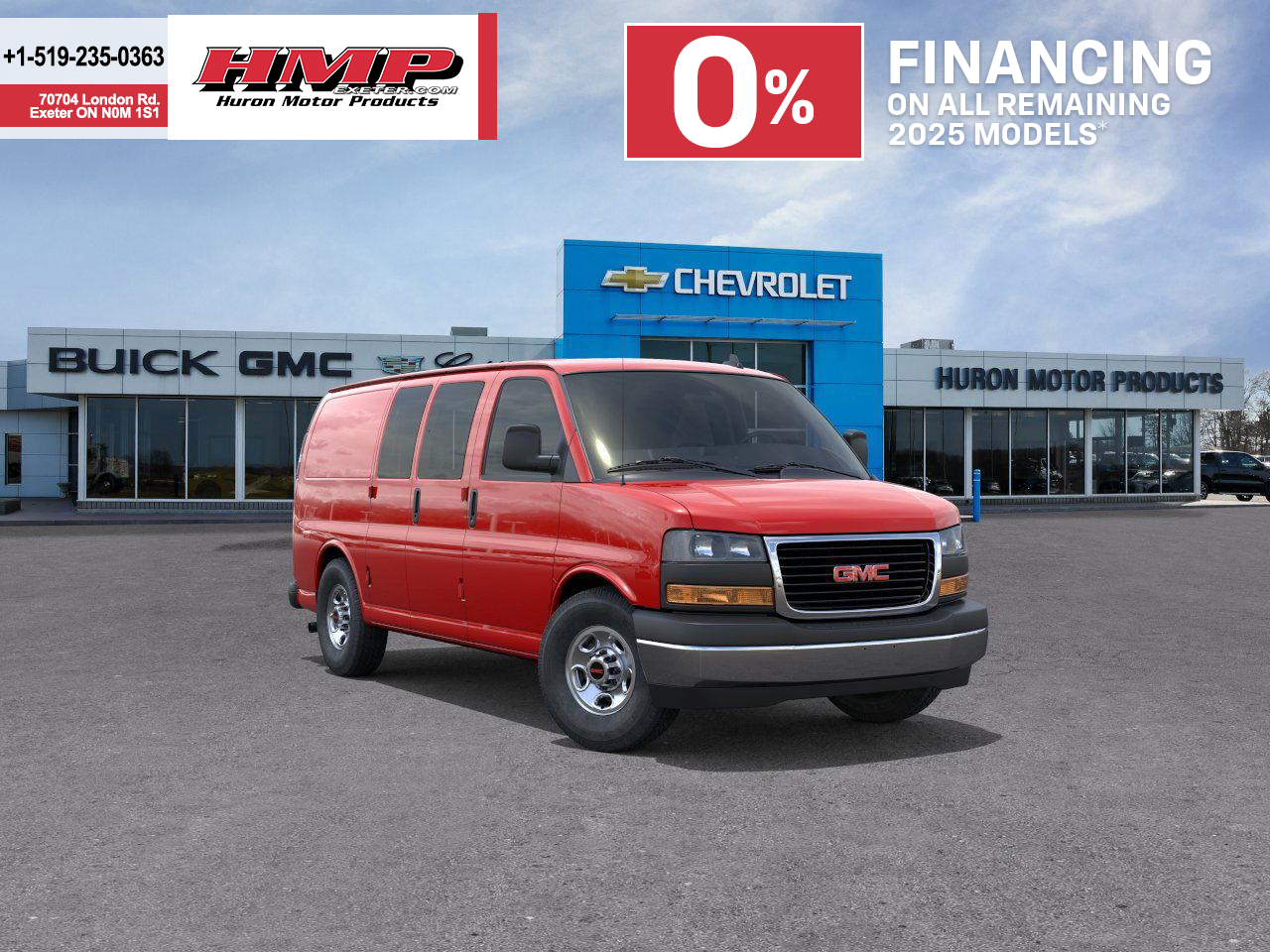 new 2025 GMC Savana 2500 car, priced at $58,843