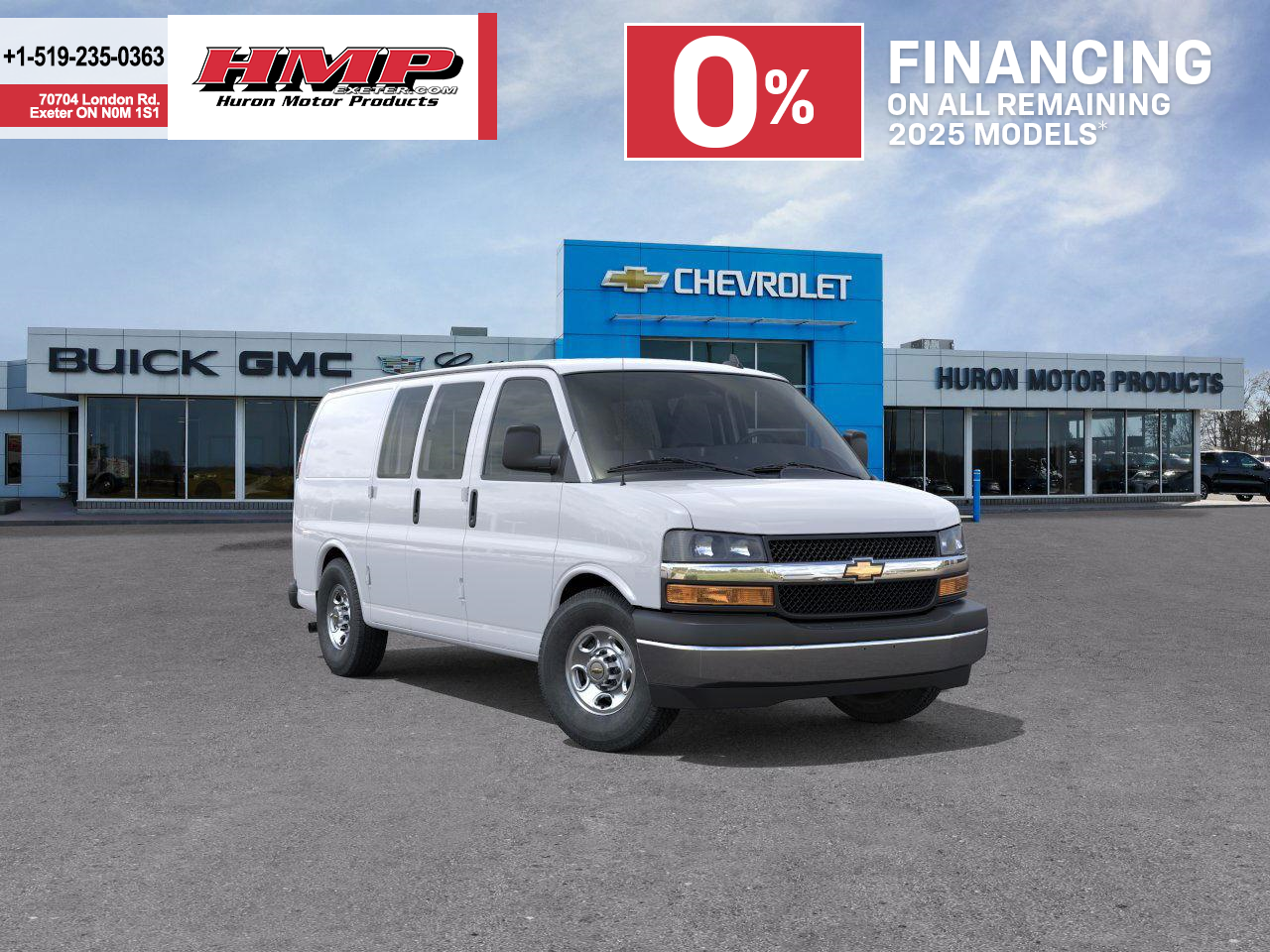 new 2025 Chevrolet Express 2500 car, priced at $58,818