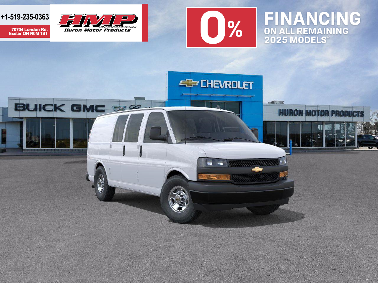 new 2025 Chevrolet Express 2500 car, priced at $58,418