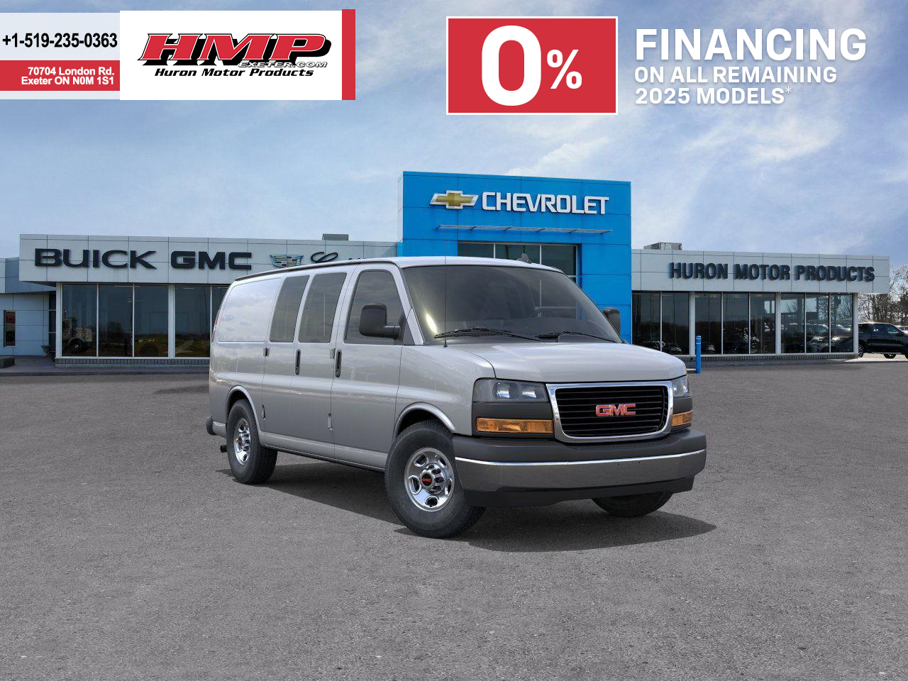 new 2025 GMC Savana 2500 car, priced at $58,843
