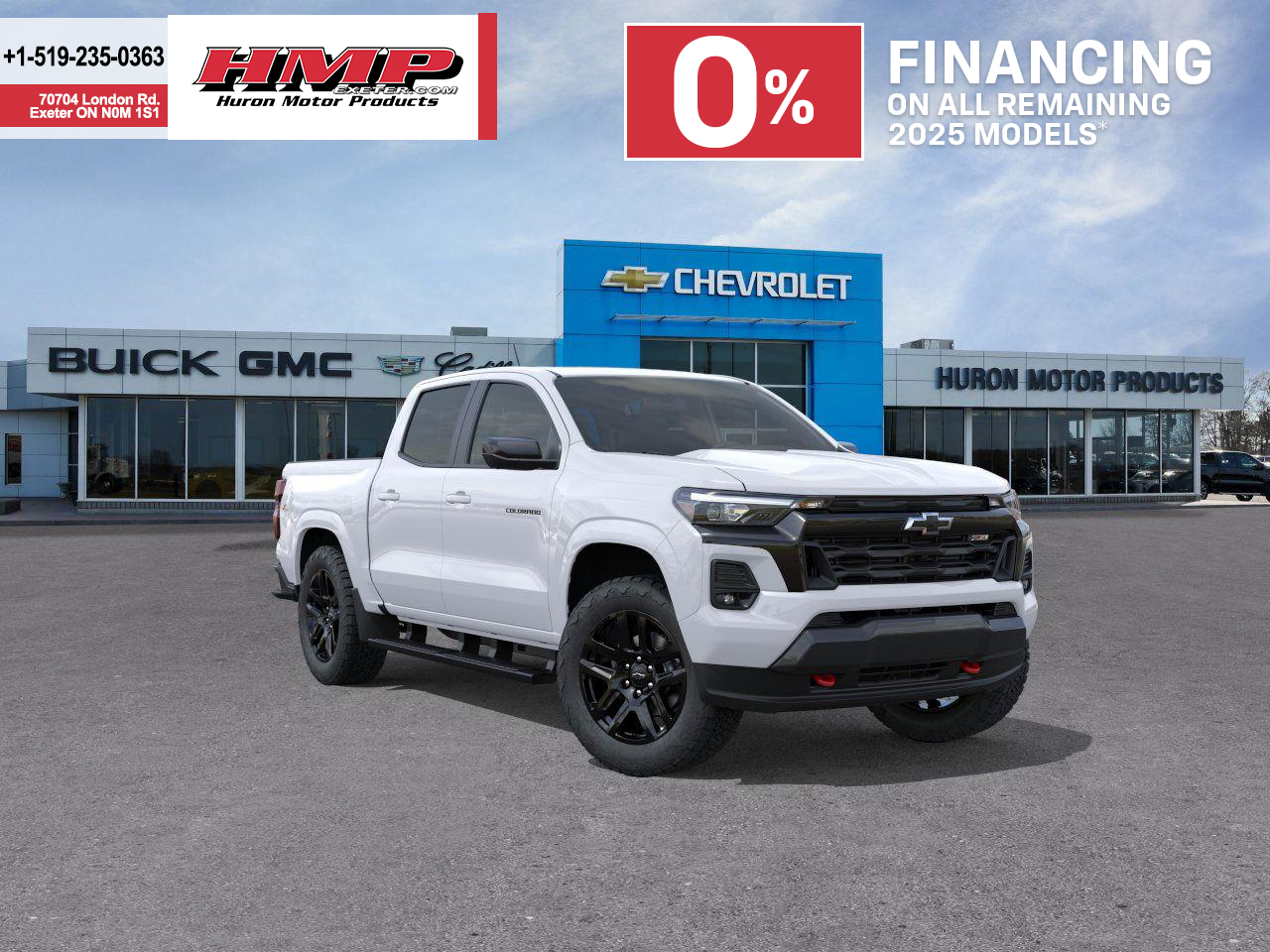 new 2025 Chevrolet Colorado car, priced at $61,278