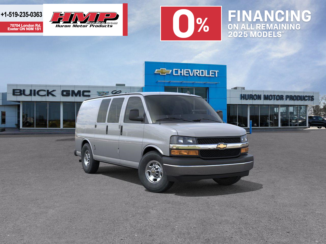 new 2025 Chevrolet Express 2500 car, priced at $58,843