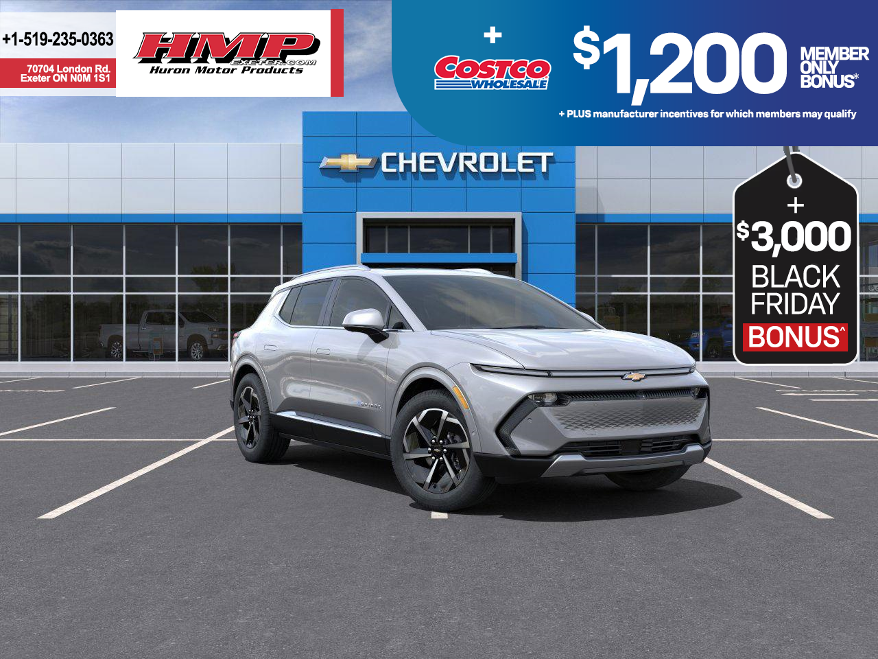 used 2025 Chevrolet Equinox EV car, priced at $51,546