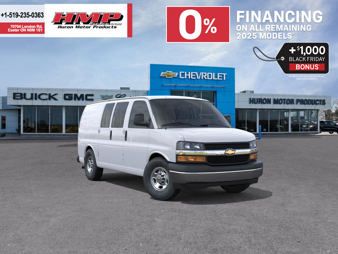 new 2025 Chevrolet Express 2500 car, priced at $58,818