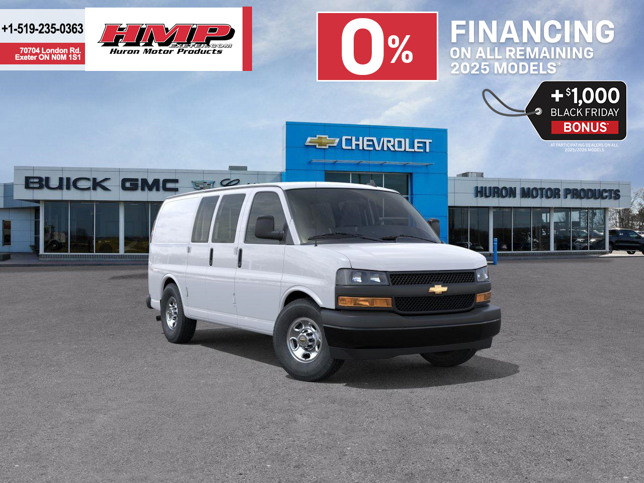 new 2025 Chevrolet Express 2500 car, priced at $58,418