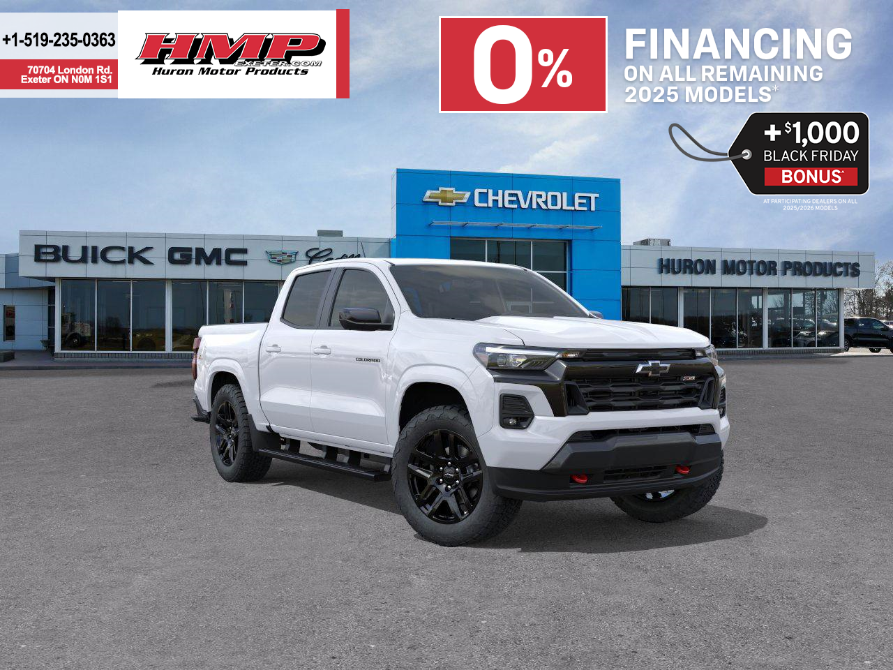 new 2025 Chevrolet Colorado car, priced at $61,278