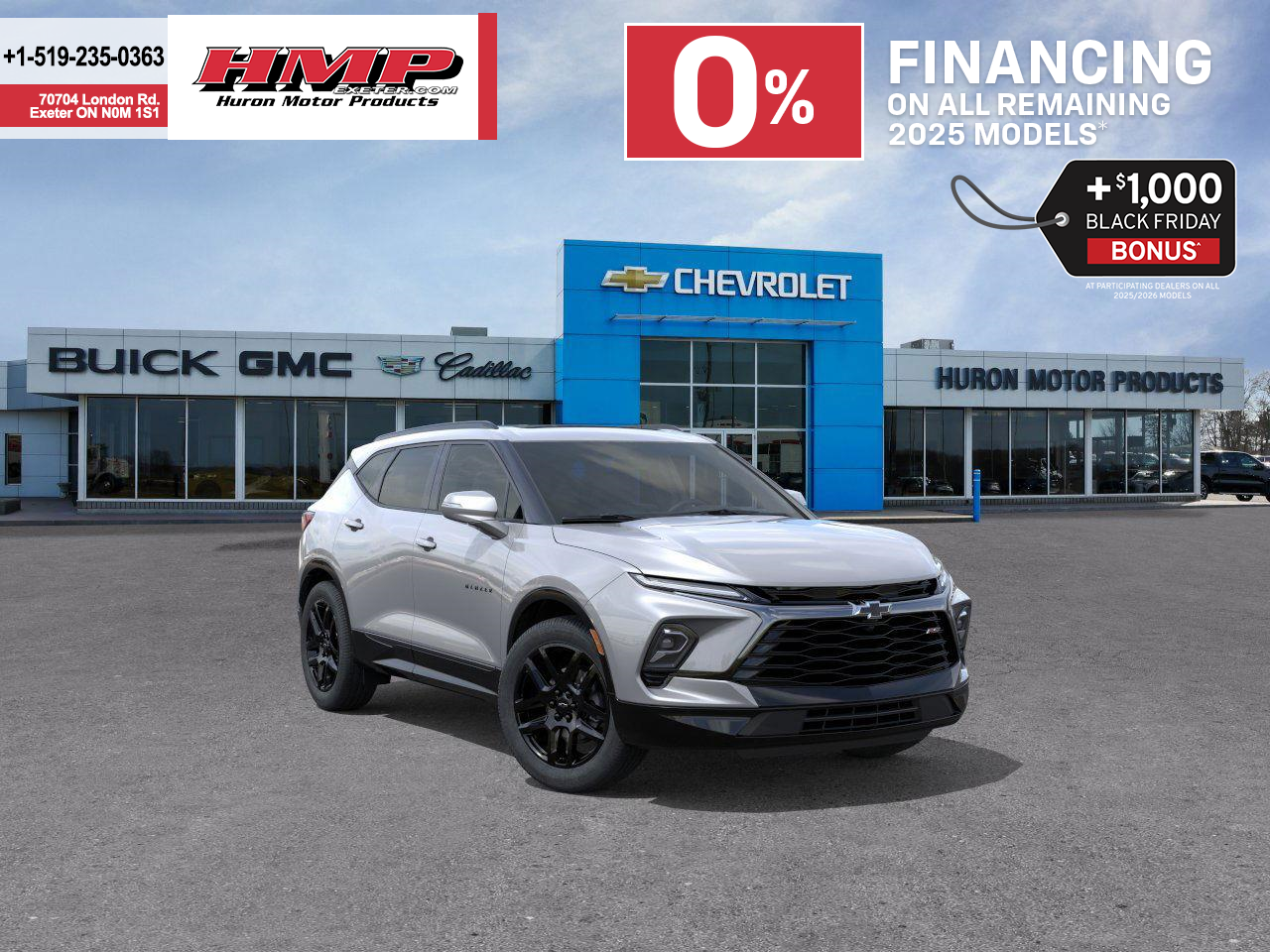new 2025 Chevrolet Blazer car, priced at $59,478
