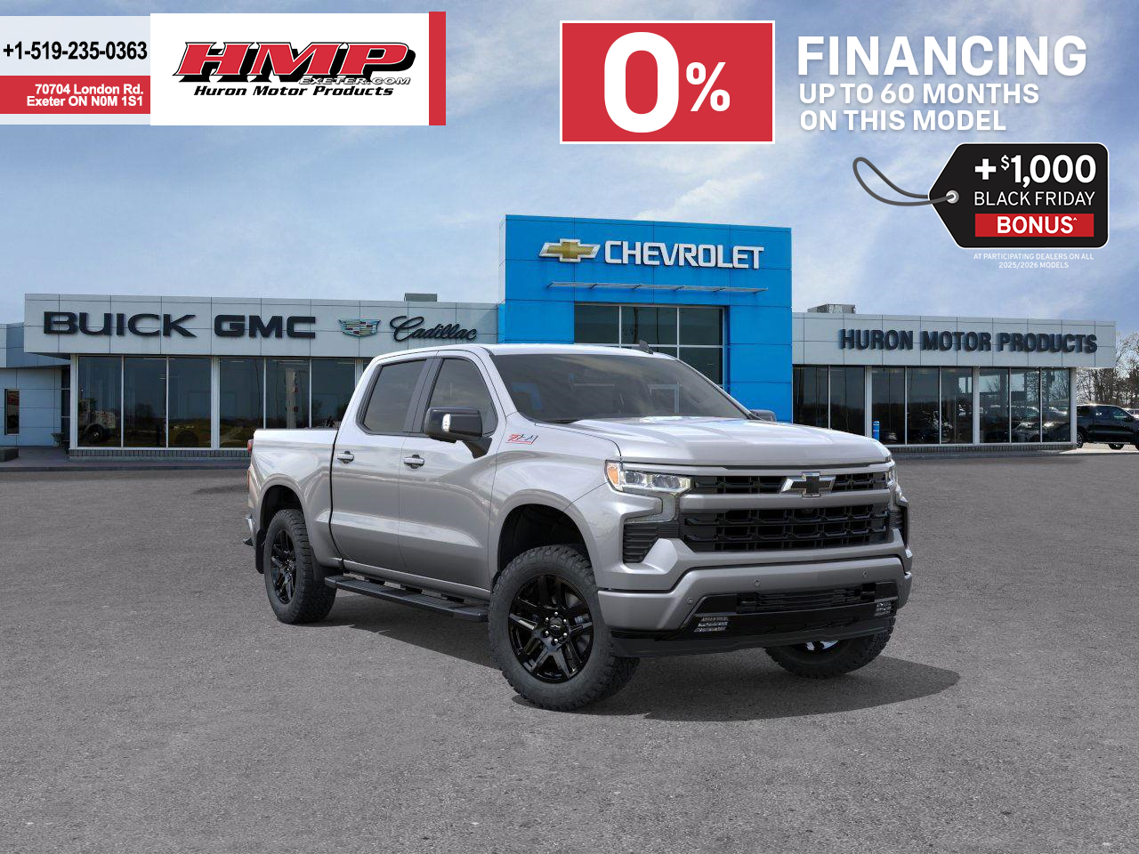 new 2026 Chevrolet Silverado 1500 car, priced at $77,958