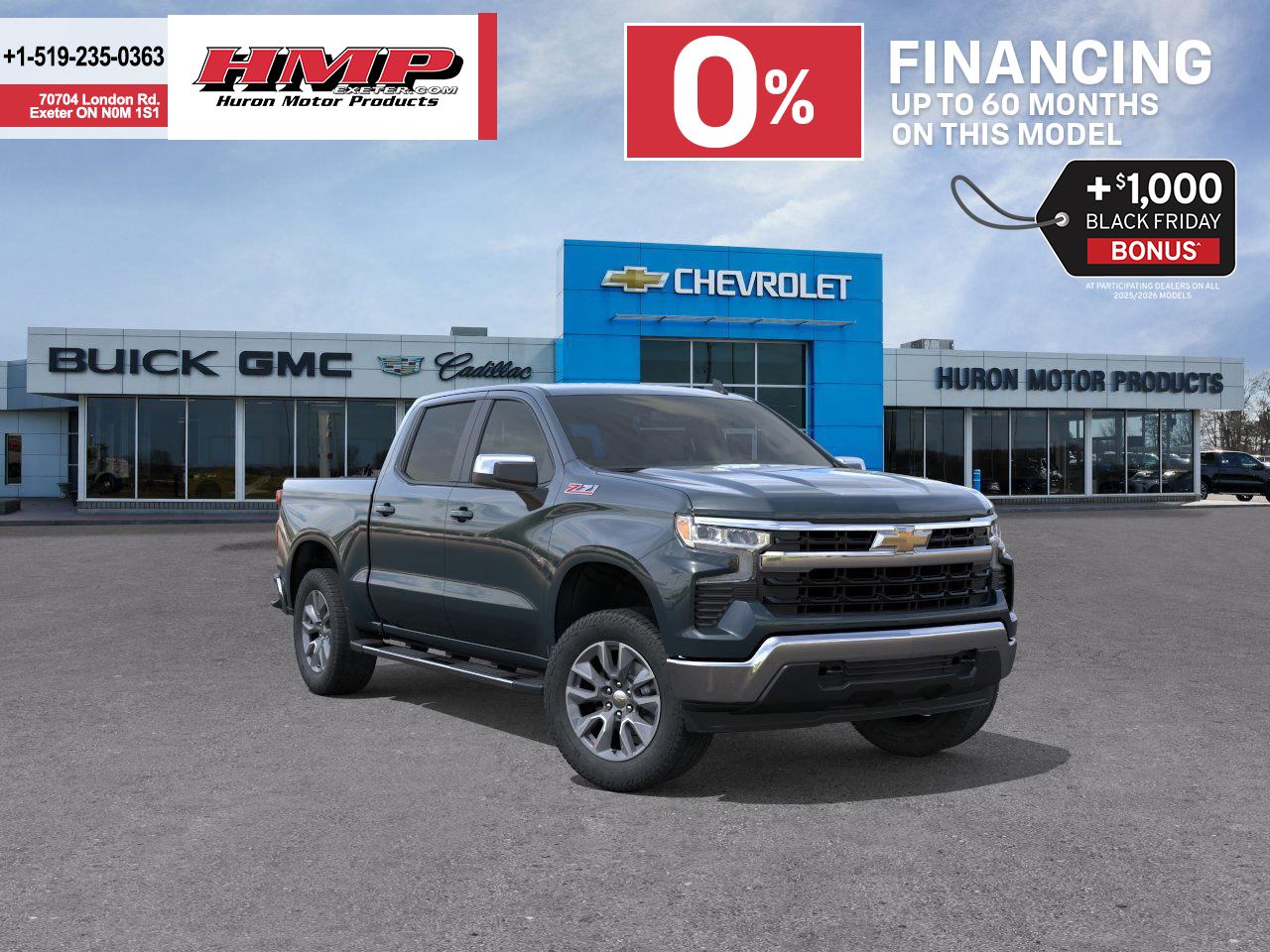 new 2026 Chevrolet Silverado 1500 car, priced at $72,038