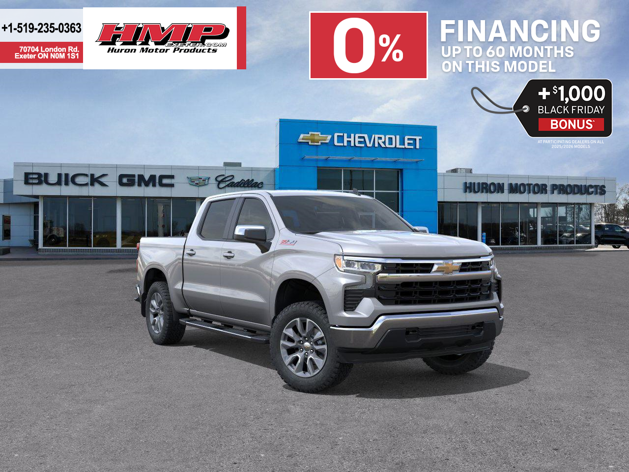 new 2026 Chevrolet Silverado 1500 car, priced at $72,228