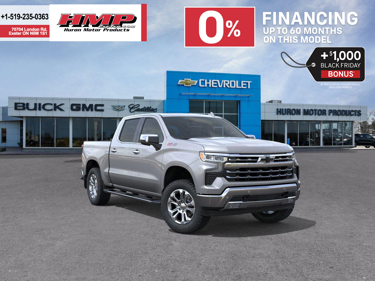 new 2026 Chevrolet Silverado 1500 car, priced at $82,963