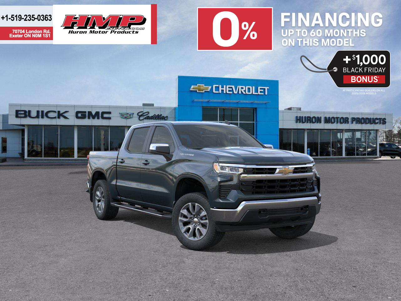 new 2026 Chevrolet Silverado 1500 car, priced at $72,613