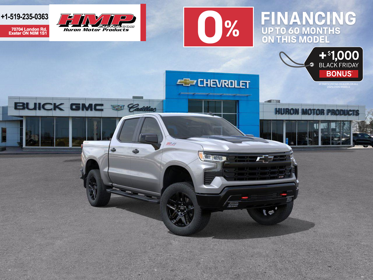 new 2026 Chevrolet Silverado 1500 car, priced at $80,533