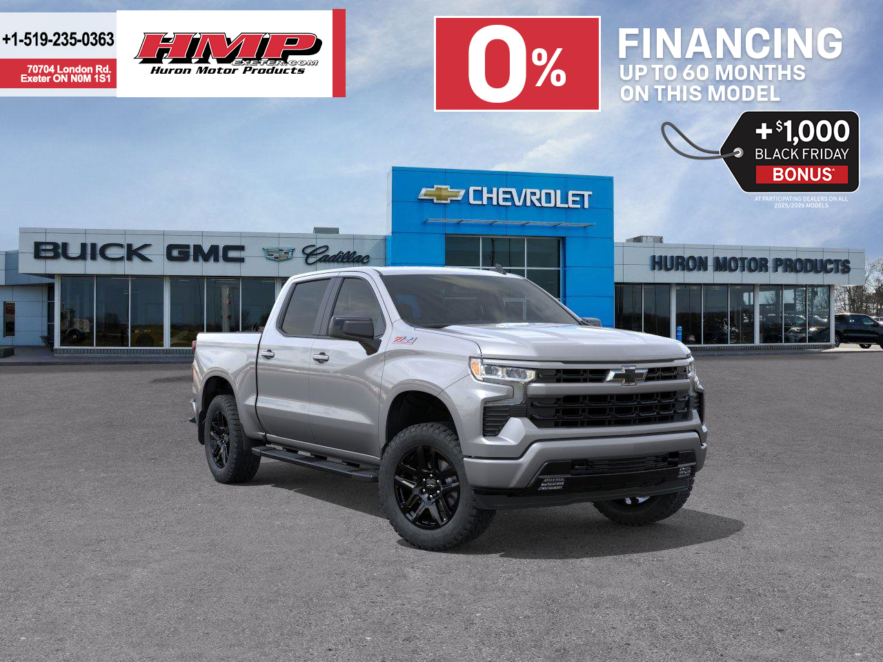 new 2026 Chevrolet Silverado 1500 car, priced at $74,408