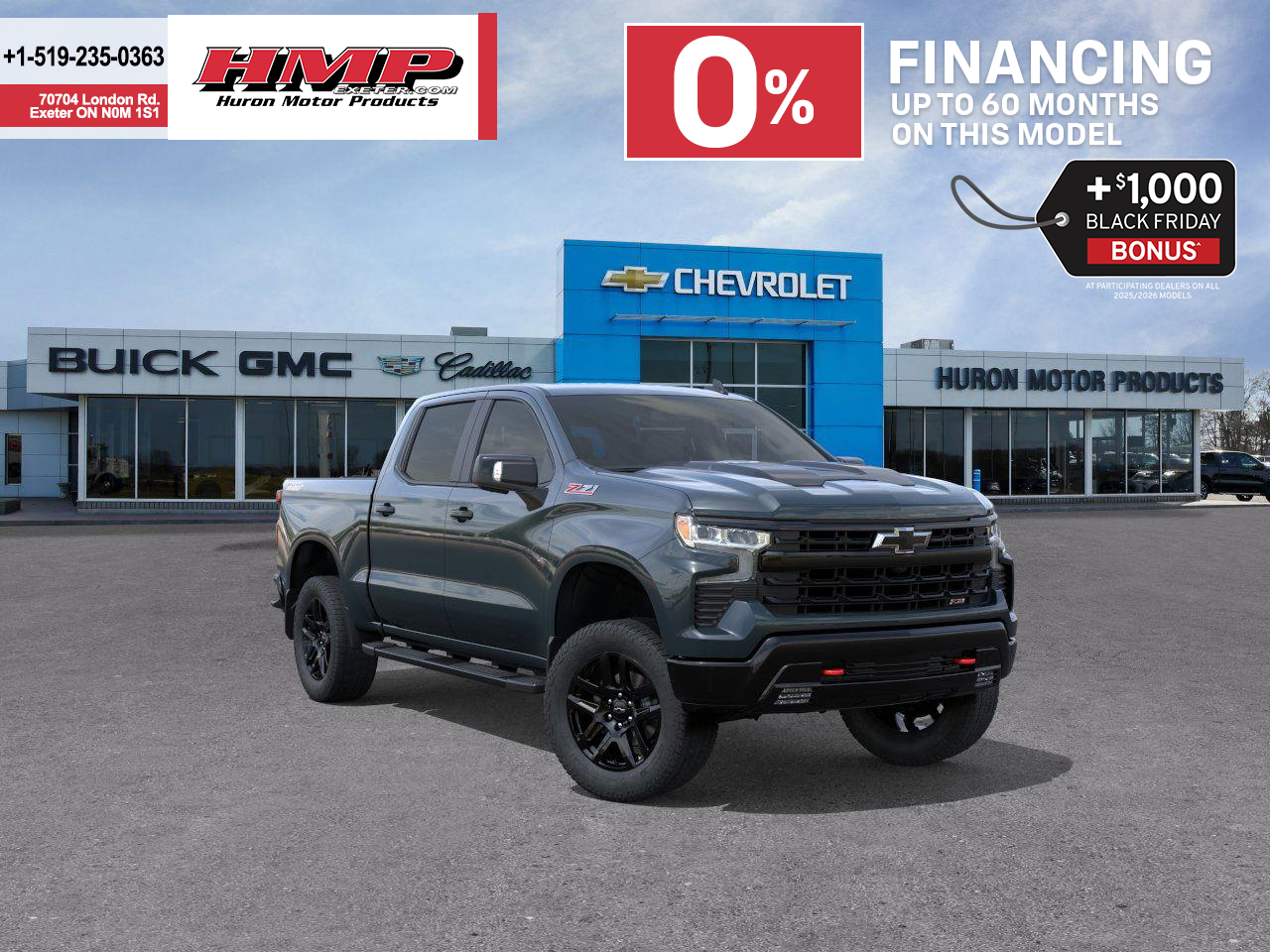 new 2026 Chevrolet Silverado 1500 car, priced at $81,223