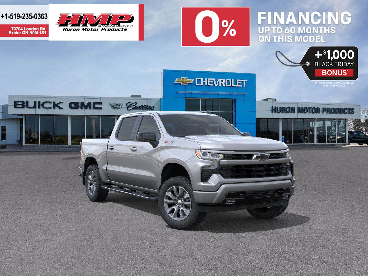 new 2026 Chevrolet Silverado 1500 car, priced at $72,588
